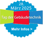 Logo und Link zum Tag der Gebäudetechnik